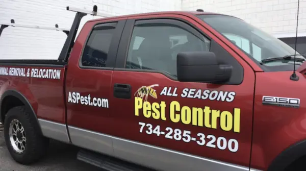 all seasons pest control truck